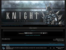 Tablet Screenshot of knightonlineworld.pl